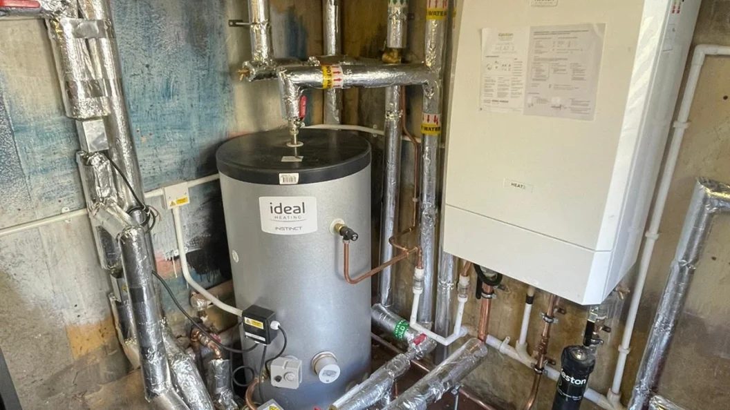 Boiler in Marston's Pub that ODIN Services fixed.